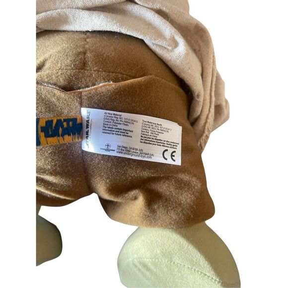 Underground Toys 2012 Star Wars Super Deluxe Talking Yoda Plush Stuffed Toy 14" - Picture 7 of 7